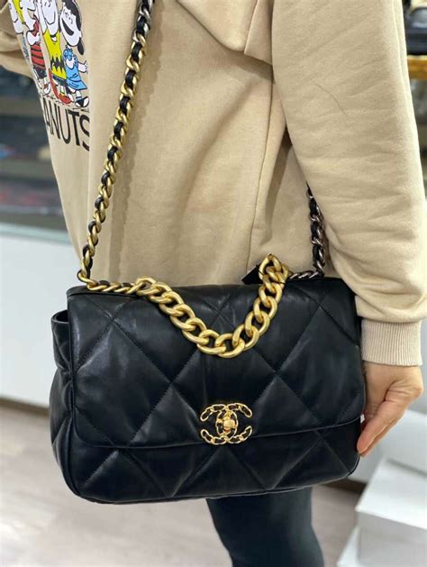 chanel 19 small flap bag|Chanel 19 flap bag large.